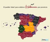 Mapa: el pueblo �ideal� para celebrar Halloween, por provincia