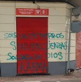 El PSOE de Murcia condena un nuevo ataque vandlico contra la sede de la Agrupacin Socialista Murcia- El Valle