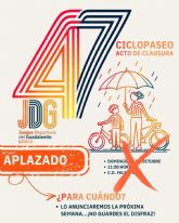 Los 47&deg; JDG aplazan el Ciclopaseo de clausura, previsto para ma&ntilde;ana, por la previsi�n de fen�menos meteorol�gicos adversos