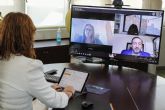 Isabel Franco se rene por videoconferencia con la Asociacin de Empresas y Servicios para la Dependencia