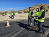 Avanzan las obras de acondicionamiento del camino rural Contiendas-Jaira en Abanilla
