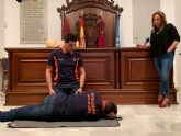 La Concejala de Emergencias y Proteccin Civil refuerza la formacin en rehabilitacin cardiopulmonar