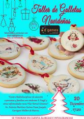 D´Genes organiza un taller de galletas navideñas el próximo viernes en Murcia