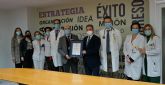 El servicio de Cirugía Cardiovascular de La Arrixaca, pionero en obtener el certificado Aenor de gestión de la calidad
