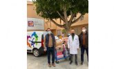 El Colegio Oficial y la Asociaci�n de Qu�micos de Murcia, como cada ano, hace su donaci�n de alimentos a Jes�s Abandonado