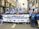 Sae ha sido el único sindicato sanitario en la manifestación por el blindaje de las pensiones en la Constitución