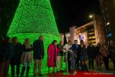 La Alameda de la Navidad ya brilla en Cartagena