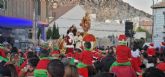 Pap Noel ilumina el corazn de los archeneros ms pequeños con un espectacular desfile lleno de ilusin