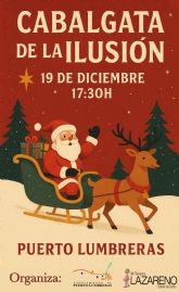 Cerca de 200 niñas acompañadas de personajes Disney e hinchables participarán en la Cabalgata de la Ilusión de Puerto Lumbreras el próximo 19 de diciembre