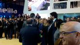 Los Reyes de España conocen la Semana Santa y la Judera lorquina en su visita al pabelln regional en Fitur