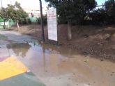 El PSOE denuncia la vergonzosa situación de abandono del parque de la Casa Mata en San Diego dos años después de su inauguración