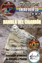 Sport Rutes inicia el a�o con una ruta solidaria a favor de la protectora Adopta Mola