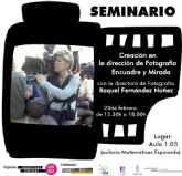 La cineasta y directora de fotografía Raquel Fernández visita la Universidad de Murcia