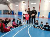 Jimbee CT comparte jornada de fútbol sala con alumnos del CEIP Virgen del Carmen