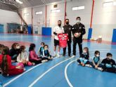 Jimbee CT comparte jornada de ftbol sala con alumnos del CEIP Virgen del Carmen