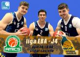 LIGA EBA | El Tau Castelló B recibe el domingo al Sercomosa Molina Basket