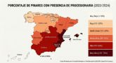 Francisco Jes�s Almod�var, veterinario: 'La rapidez es clave ante la oruga procesionaria; un error puede causar necrosis y la p�rdida de parte de la lengua'