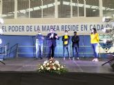 Los mayores del municipio disfrutan en la comida de convivencia celebrada ayer con motivo de las fiestas de San José