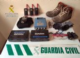 La Guardia Civil detiene en Archena al presunto autor del robo de herramientas, maquinaria y combustible