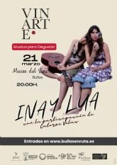 Ina & Lua protagonizan el segundo concierto del ciclo 'Música para degustar' en Vinarte 2026