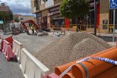 Comienzan las obras de renovación del colector de saneamiento de la calle Bolivia y la calle Mayor
