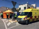 Un vecino de Totana fallece de forma sbita mientras conduca una furgoneta a la altura de la rotonda de La Turra