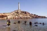 Un proyecto europeo promueve los bautismos de buceo en Cabo de Palos y Cabo Tinoso