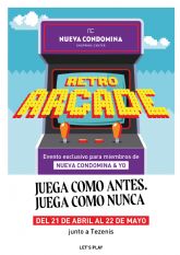 Nueva Condomina regresa a los 80: Retro Arcade