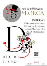 La Red Municipal de Bibliotecas de Lorca organiza más de medio centenar de actividades para conmemorar el Día Internacional del Libro