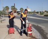Protección Civil acomete trabajos de revisión técnica en más de 150 hidrantes en el casco urbano y el polígono industrial