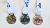 Nuevo diseño de medallas para las competiciones nacionales de salvamento y socorrismo