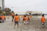 Los Juegos del Mar Menor reunieron a los alumnos de 3° y 4° de ESO de San Javier en la playa Barnuevo
