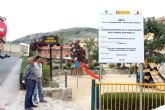 El Ayuntamiento de Cehegín acondicionará la zona infantil del parque Juan Pablo II con pavimento de seguridad acabado en césped artificial