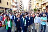 López Miras: 'La nueva avenida Juan Carlos I de Lorca es más funcional, mejor conectada y más dedicada al bienestar del ciudadano'