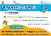 Abierto el plazo de inscripcin para el aula de conciliacin durante el mes de junio