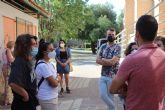 El Centro de Día de Puerto Lumbreras recibe la visita de los alumnos del 'Curso de Atención Sociosanitaria a Personas dependientes en Instituciones Sociales'