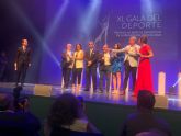 El CB Jairis recibe el 'Premio al Mejor Equipo 2021' en la XL Gala del Deporte de la Región de Murcia