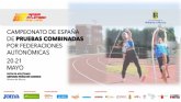 Alhama acoger el Campeonato de Espaa de Pruebas Combinadas de Atletismo por Federaciones