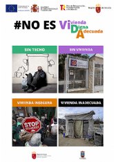 Campana de sensibilizacin 'no es vida'