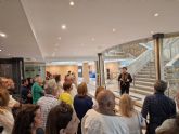 Medio millar de personas visitaron la Asamblea Regional de Murcia durante La Noche de los Museos de Cartagena