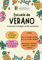 La Escuela de Verano Municipal abre inscripciones del 18 de mayo al 12 de junio
