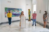 Willy Ramos llena de color y de vida las salas de exposiciones del Palacio Consistorial con la muestra Río de flores