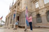 La fiesta del Enorgullect arranca con las banderas trans y de la diversidad ondeando en Cartagena