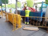 Comienza la instalacin de las primeras estaciones de recarga de vehculos elctricos en Alcantarilla