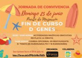 DGenes organiza una jornada de convivencia en Puerto de Mazarrn para socios y usuarios de la entidad el prximo 25 de junio