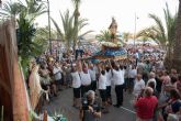 Centenares de personas vivieron la fiesta del Carmen junto a los pescadores de Puerto de Mazarrn