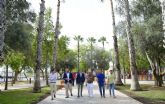 Alqueras estrena un jardn de 4000 metros cuadrados, juegos infantiles y senderos verdes en el centro de la pedana