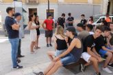 Veinticuatro jóvenes de toda España realizan un campo de trabajo relacionado con los oficios en Bullas, Calasparra y Cehegín