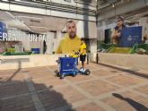Correos inicia una prueba piloto con un carro de reparto asistido en la capital murciana