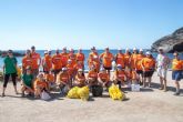 La tercera edición de La Mar de Soles retira 36 kilos de residuos de Cala Reona